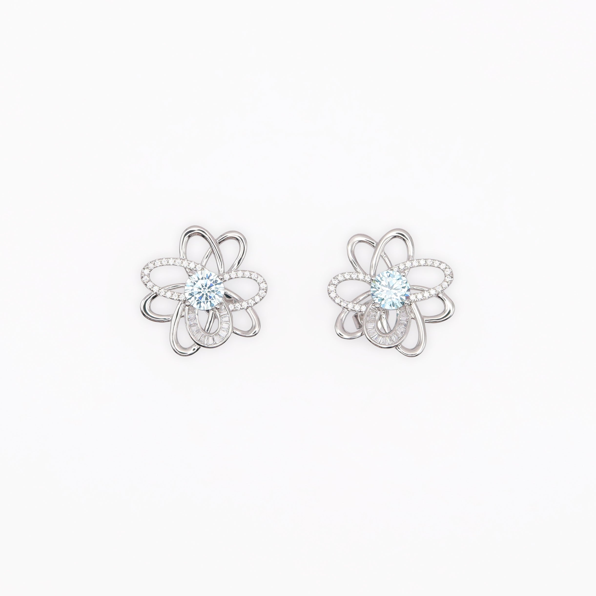 Azure Fleur Earrings