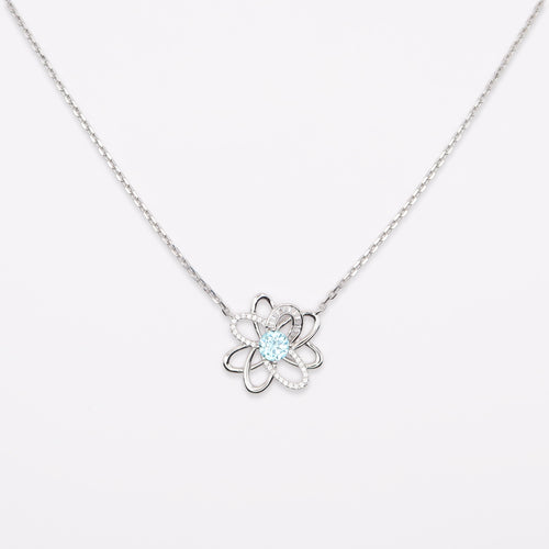 Azure Fleur Pendant