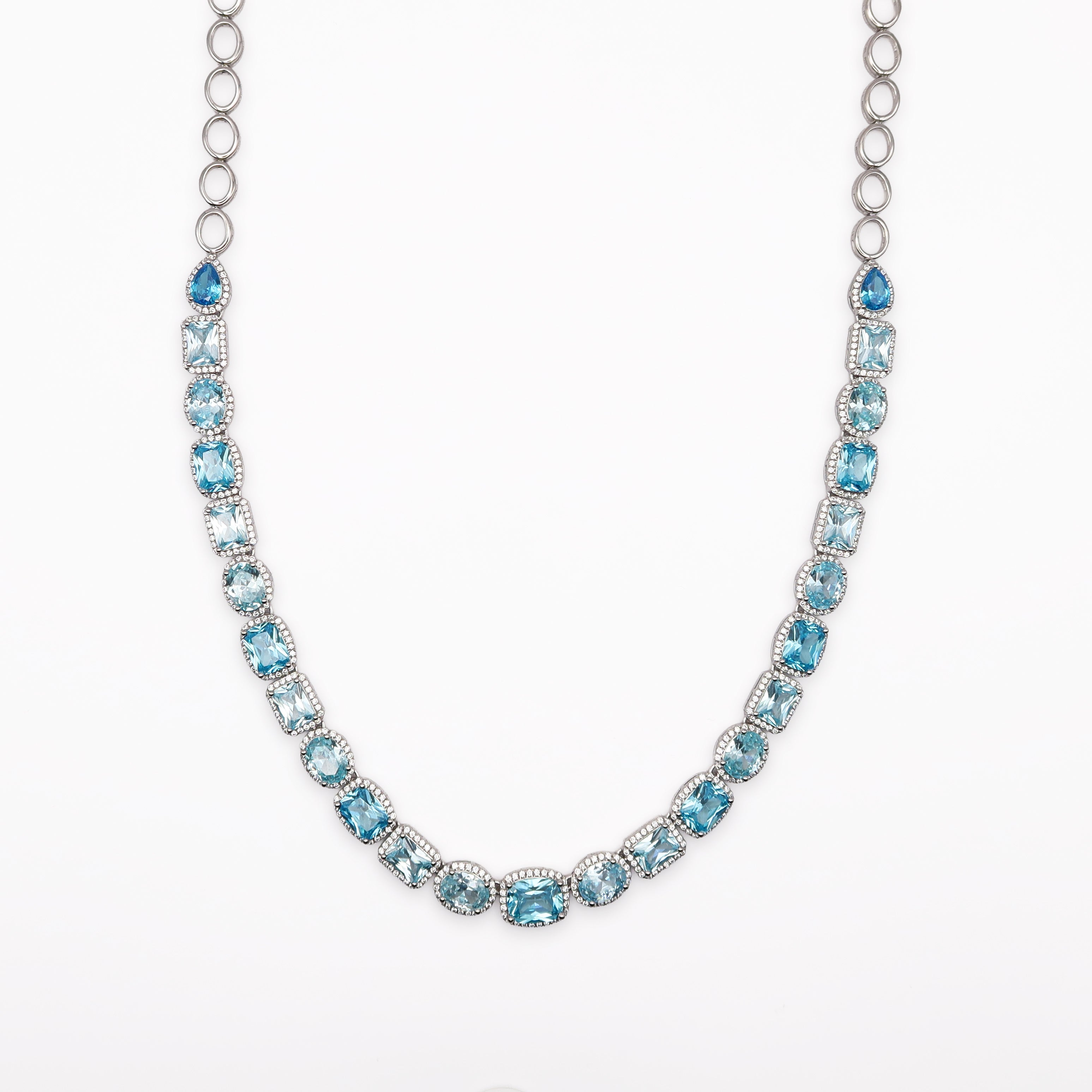 Kensington Tanzanite Diamond Necklace