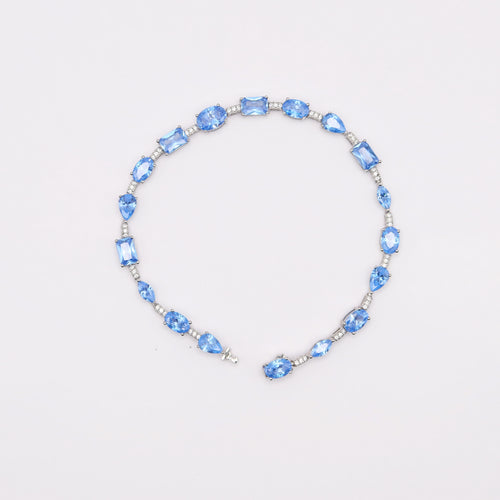 Azure Line Bracelet