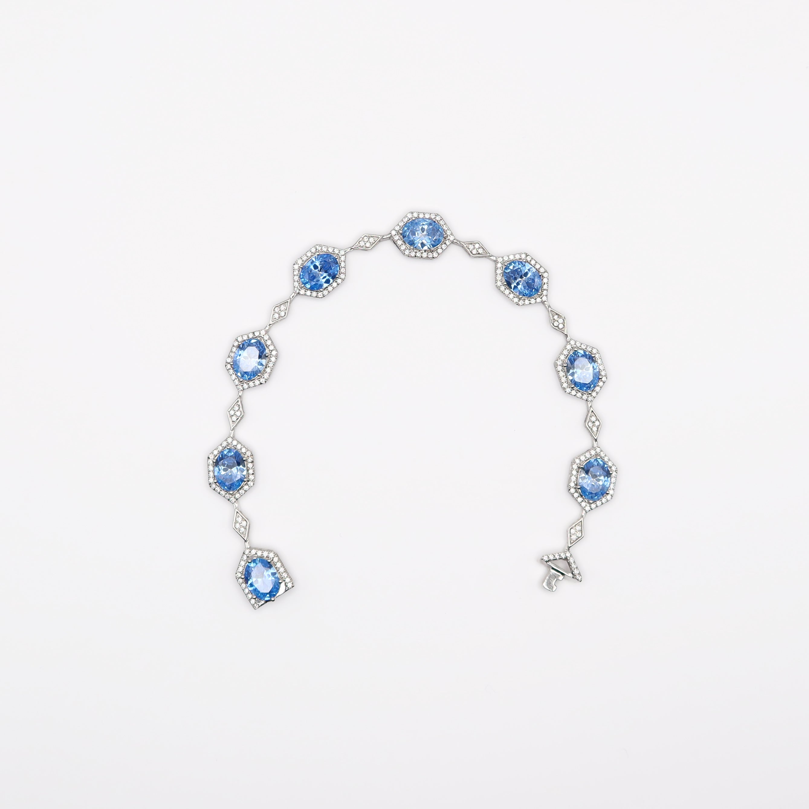 Windsor Tanzanite & Diamond Bracelet