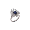 Royal Tanzanite Diamond Ring