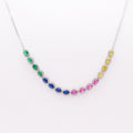 Aurora Royale Sapphire Necklace