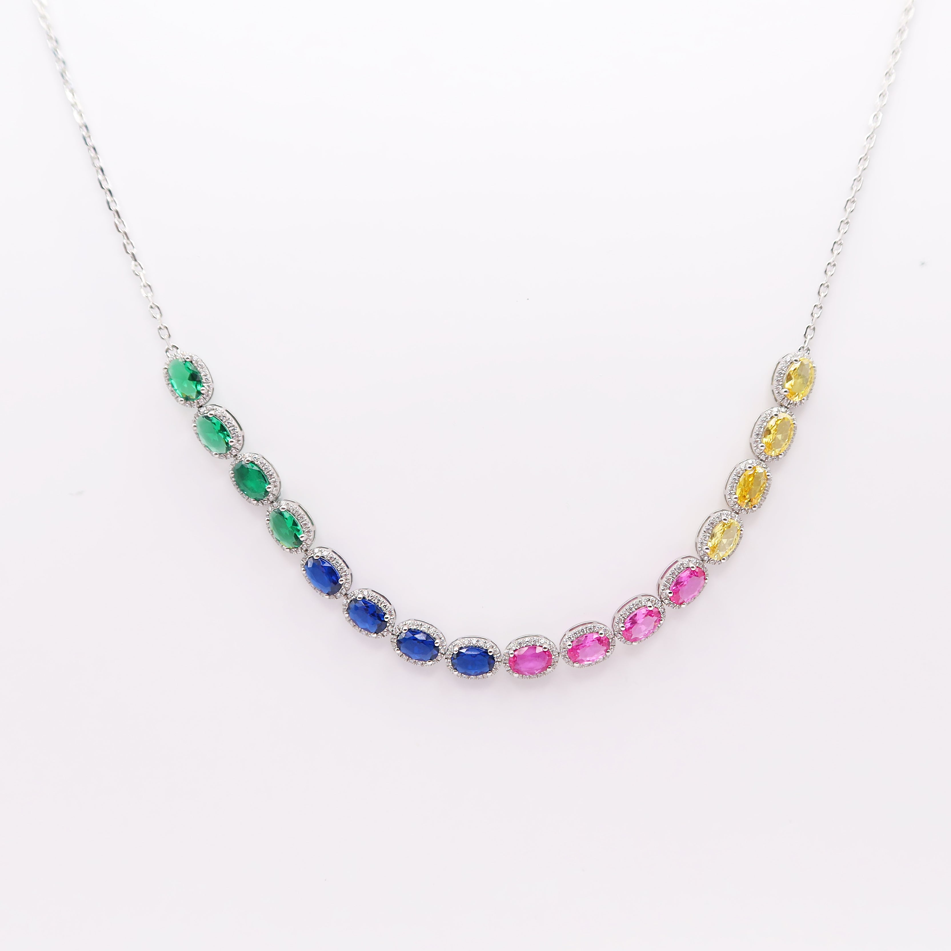 Aurora Royale Sapphire Necklace