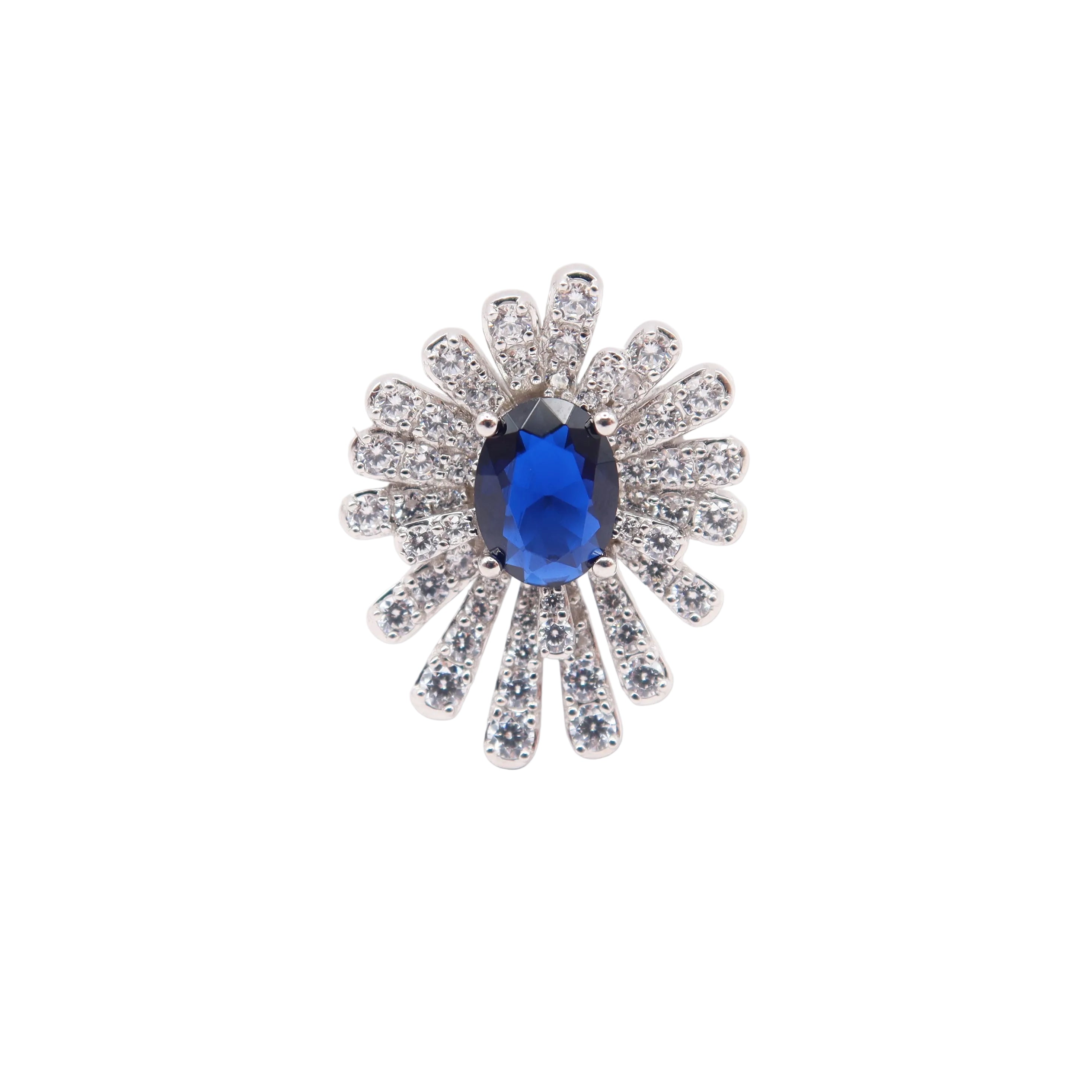 Royal Tanzanite Diamond Ring
