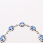 Windsor Tanzanite & Diamond Bracelet