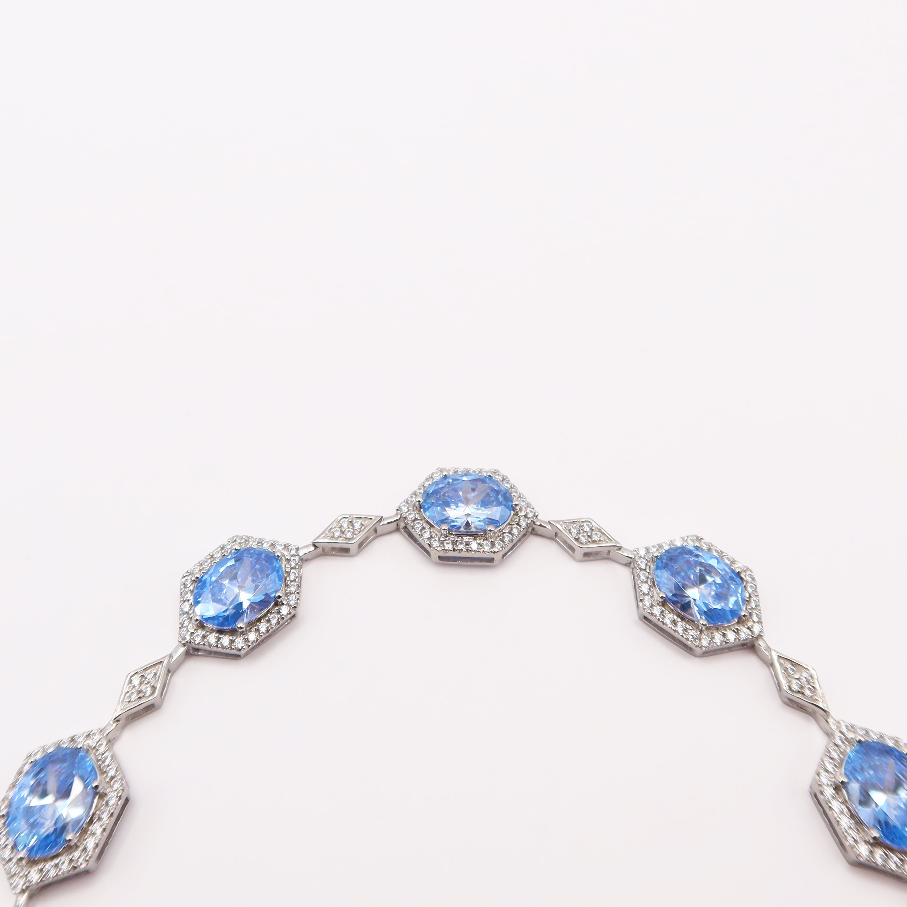 Windsor Tanzanite & Diamond Bracelet