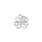 Azure Fleur Ring