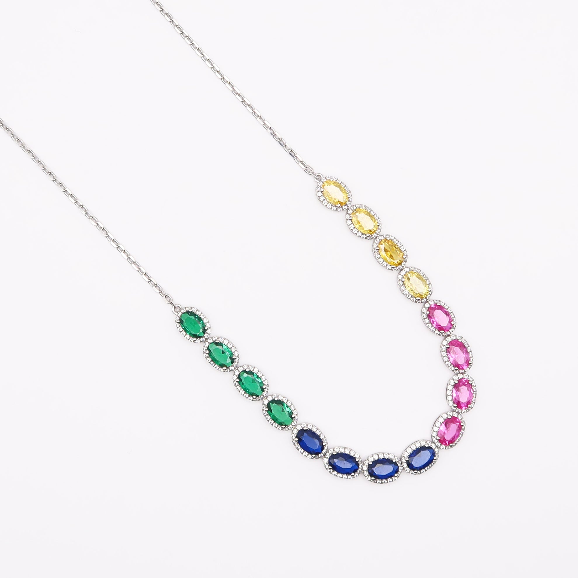 Aurora Royale Sapphire Necklace