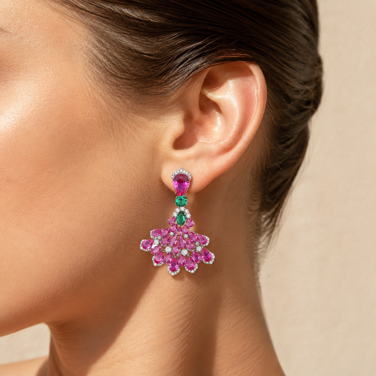 Roselle Fleur Earrings