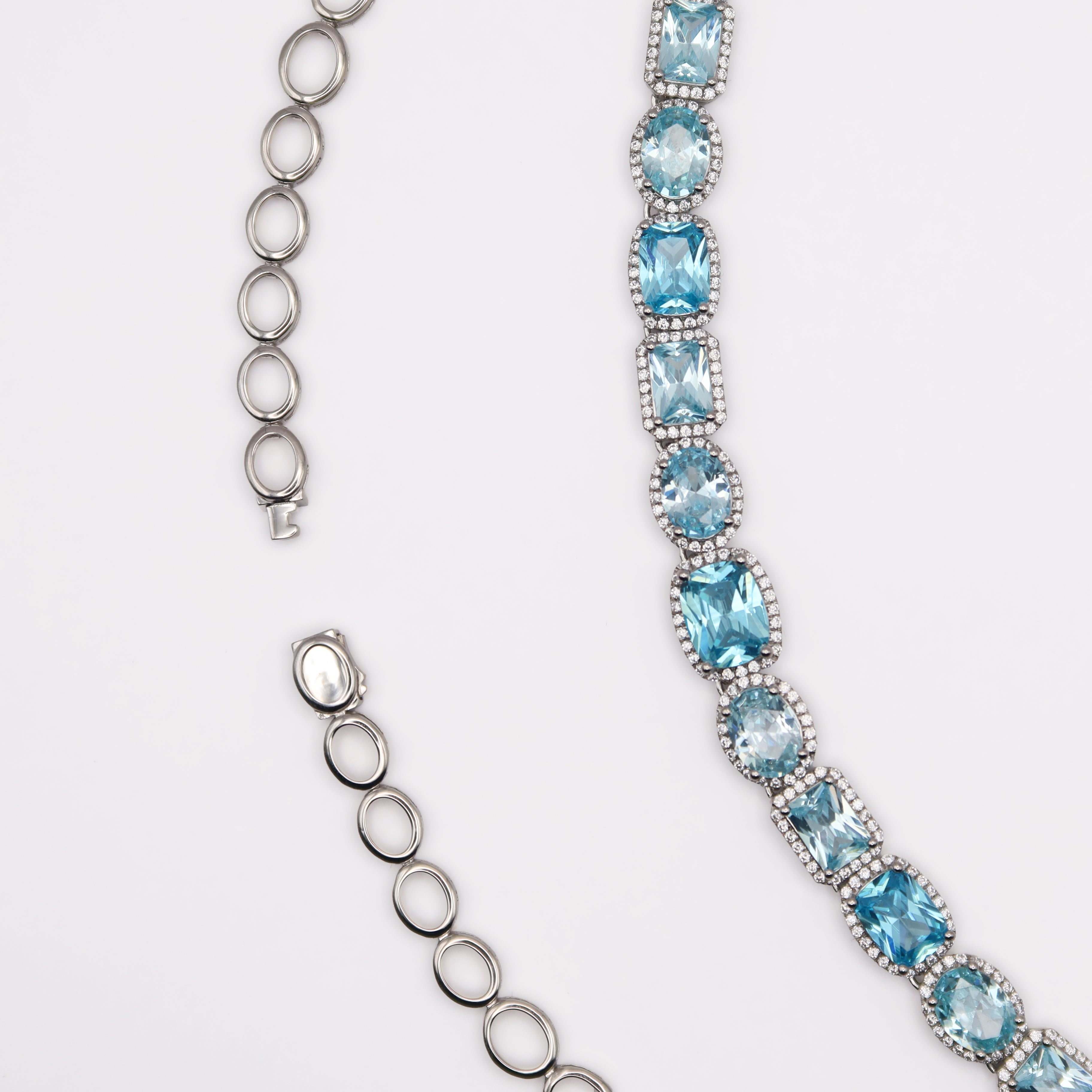 Kensington Tanzanite Diamond Necklace