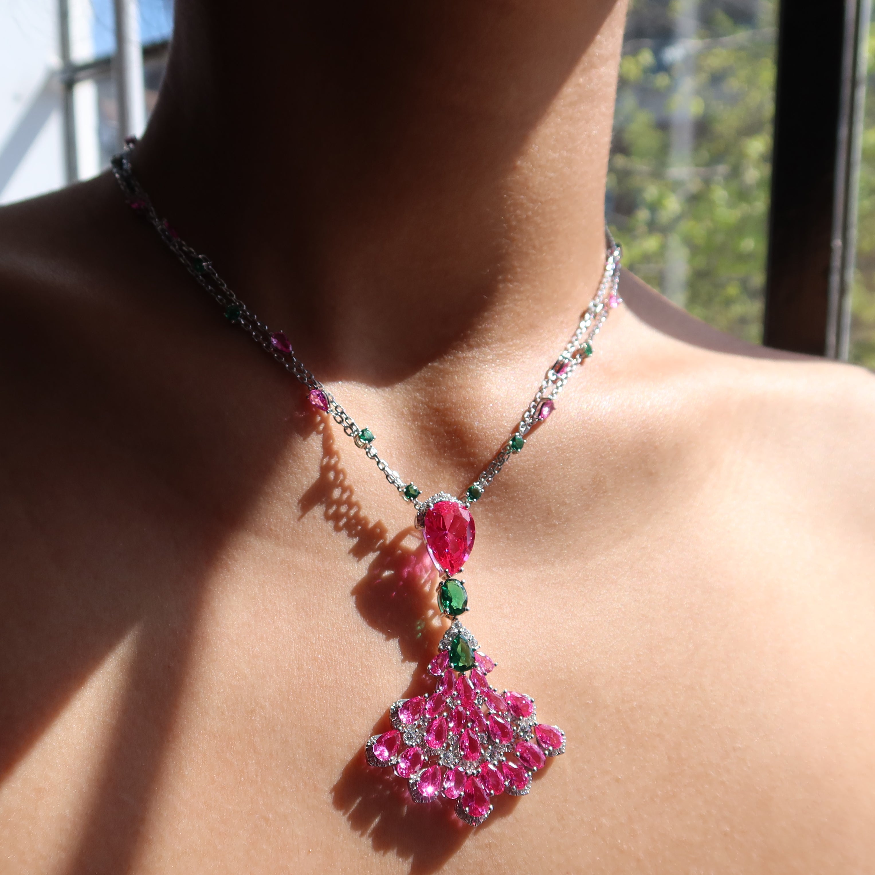 Roselle Fleur Necklace