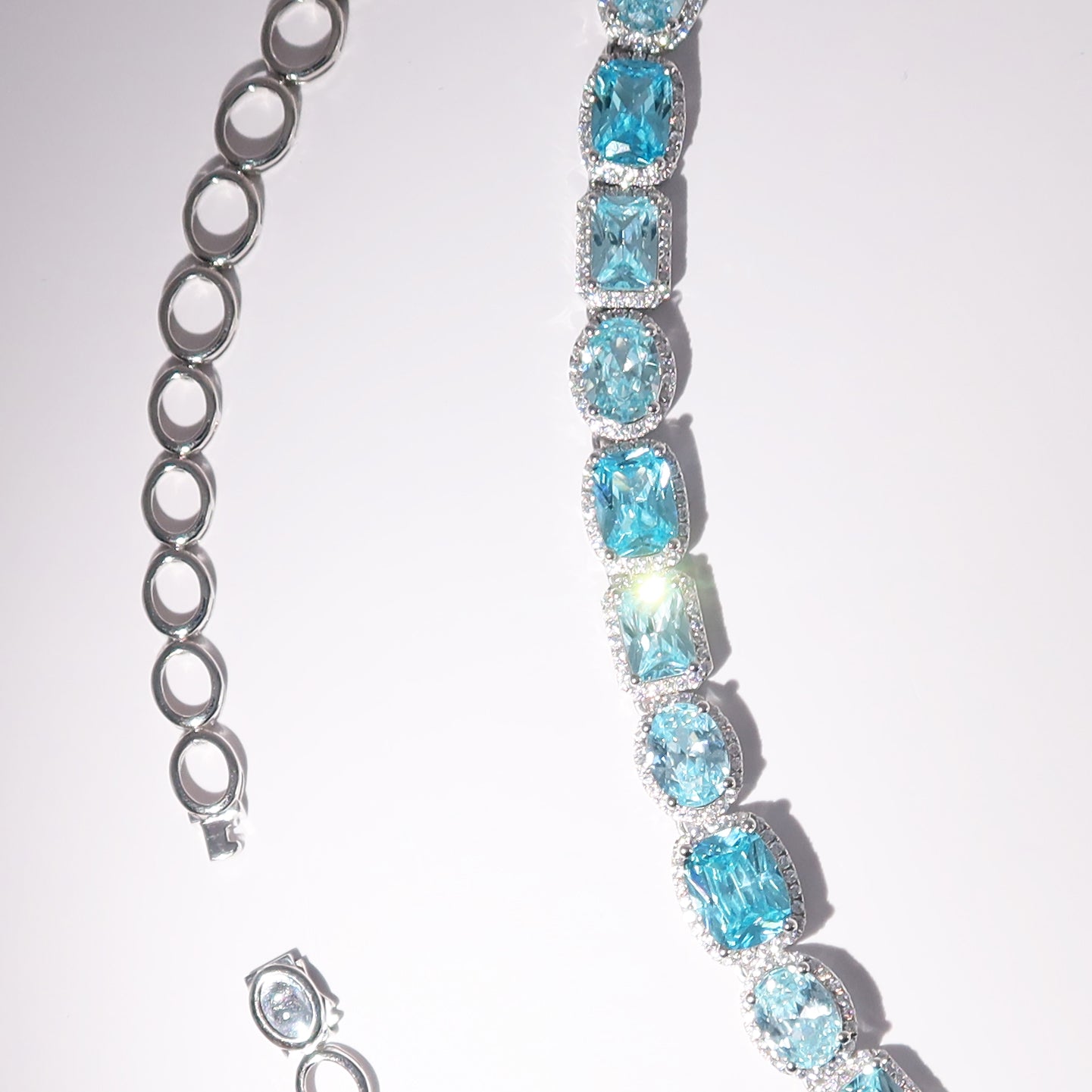 Kensington Tanzanite Diamond Necklace