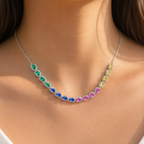 Aurora Royale Sapphire Necklace