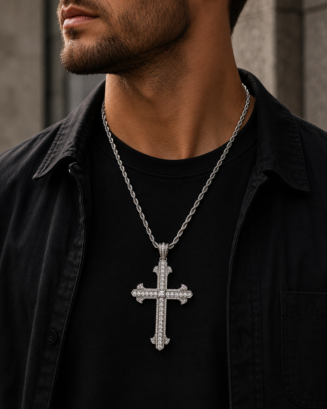 Montvell Sovereign Cross Pendant
