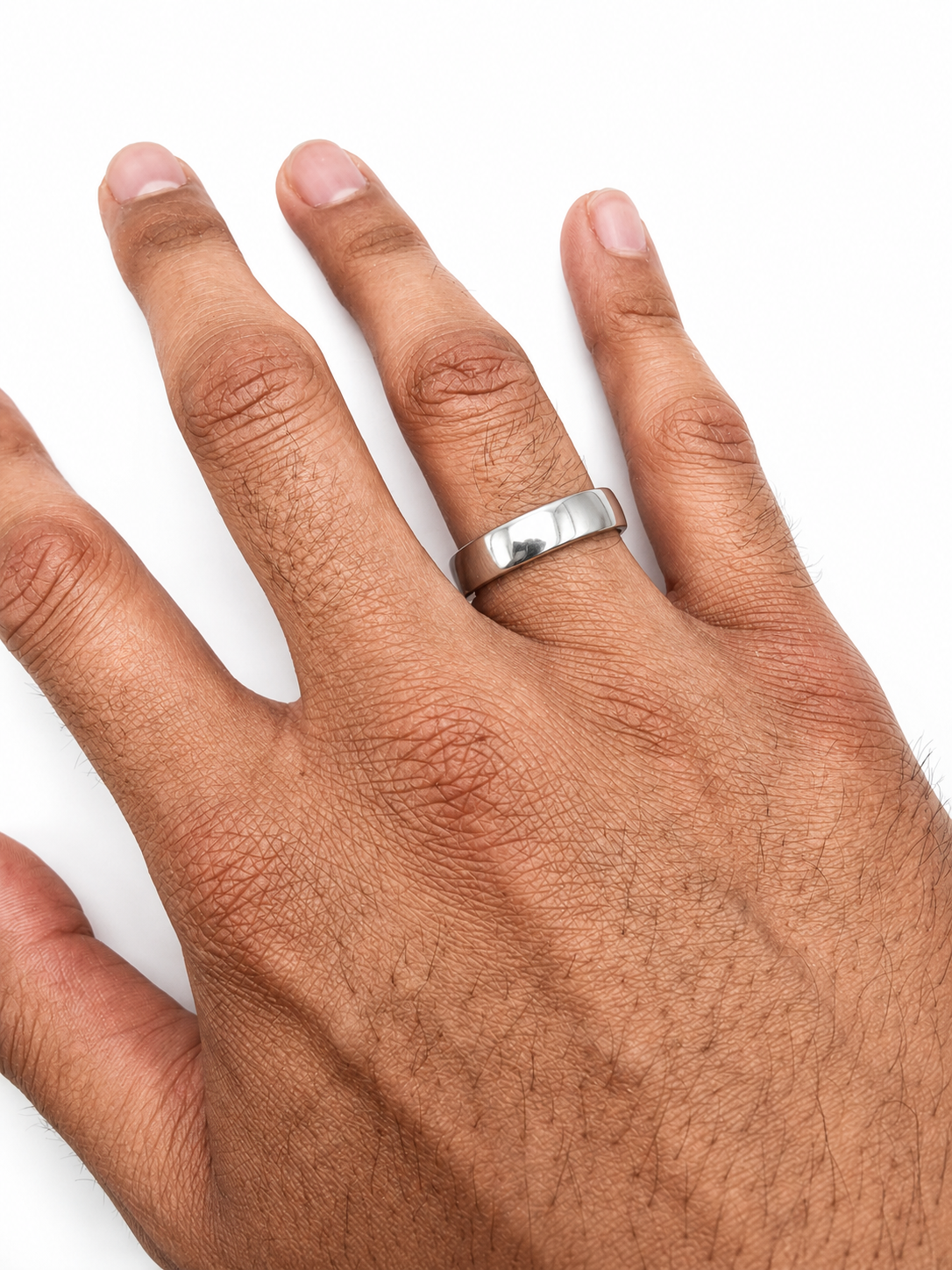 Platinum Men's Wedding Band