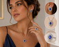Royal Tanzanite Diamond Set